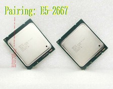 a pair Intel  E5-2667 (SR0KP) 2.9GHz /15MB / QPI 8GT/s  2011 Server Processor picture