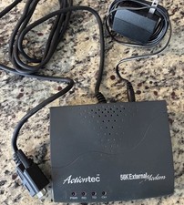 Actiontec EX560LKA 56K External Modem With Power cord DV-0950ACS 9V 500ma ☎️ picture