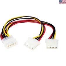 Multi-device Power Splitter Cable - LP4 to Dual LP4 - Durable Plastic Design picture