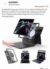 BLOSOMEET Magnetic Keyboard Case for iPad Air/Pro 11