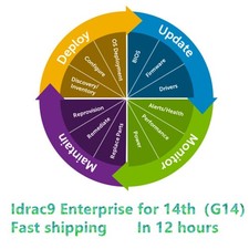 iDRAC 9 Enterprise License For Dell 14th GEN Server R740xd R540 R440 R340 R240 picture