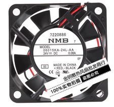 1PCS NMB 06015KA-24L-AA 6CM 24V 0.08A DC Inverter Cooling Fan picture