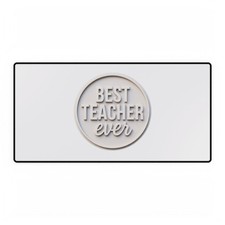 Best Teacher Ever Desk Mat | Large Desk Pad, Office Mousepad picture