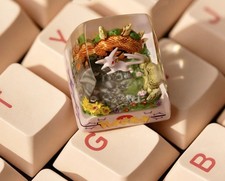 Handmade 3D Pokemon Resin Keycap Custom Mechanical Keyboard MX Switch Artisan picture