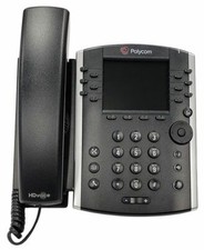 Polycom VVX 411 2200-48450-025 IP Phone 12-Line Business Media VoIP Gigabit NEW picture