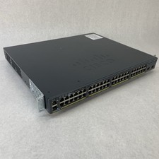 Cisco Catalyst WS-C2960X-48FPD-L 48-Port Gigabit Managed PoE+ Switch - Tested picture
