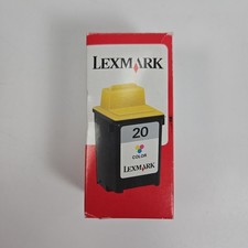 New Genuine Lexmark 20 Color Ink Cartridge picture