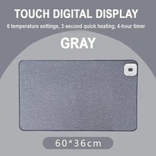 Electric Heated Mouse Pad Winter Hand Warmer Fabric Desk Mat for Keyboard picture