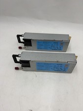 HPE 500W 80 Plus Platinum Hot Plug Server Power Supply Module HP PSU (SET OF 2) picture