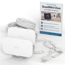 Waveform QuadMini Duo: Low-Profile Omni 8x8 MIMO Antenna Kit, Complete Kit picture