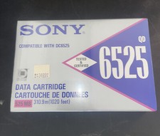 SONY Standard DATA CART 525 Mb SEALED Cart GENUINE FACTORY SEALED picture