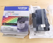 Brother LC406XL-BK Genuine High-Yield Ink Cartridge - Black 3/26 picture