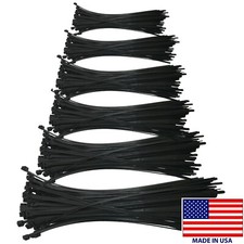 600 Piece Black Nylon 4