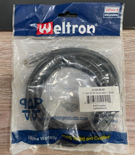 Weltron Cat.6 Patch Network Cable (90c6cbbk007) CAT6 CB UTP picture