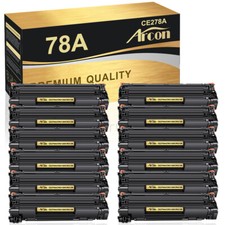 12PK CE278A Toner Compatible With HP 78A LaserJet Pro P1606DN P1606 P1566 P1560 picture