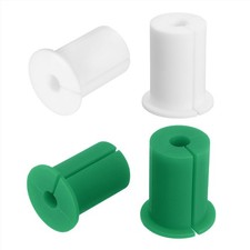 4PCS Wall Cable Grommet for 1 Inch Wall Hole (White Green) picture