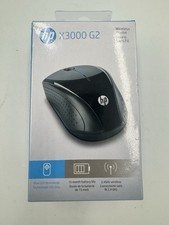 HP X3000 G2 Wireless Mouse USB 2.4GHz Black New Sealed (28Y30AA) picture
