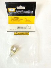 F-Coax Connector Keystone Hubbell Snap-Fit SFFEX - Ivory picture