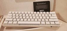 GAMAKAY MK61 RGB Mechanical Gaming Keyboard White New  picture