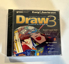 Greenstreet Draw 3 Illustration Software CD-ROM for Windows 95-2000/ME, English picture