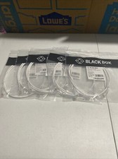 BlackBox Network Services C6PC28-WH-05 5ft White Cat6 Slim-net Patch Cable Lot 5 picture