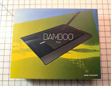 Bamboo CTL460 Graphics Tablet with Pen, USB Wired 9.8in x 5.8in x 0.3in picture