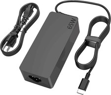 Cargador 65W Universal Carga USB Tipo C Para Laptop HP Chromebook Lenovo DELL picture