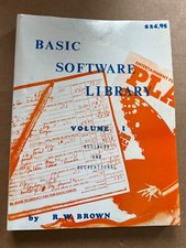 basic software library business and recreational vol 1 r. w. Brown picture