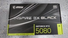 BOX ONLY MSI Inspire 3X Black GeForce RTX 5080 Retail Box - NO GPU picture