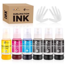 600ML Sublimation Ink for ET-8500 ET-8550 Printers - Heat Press Transfer Set picture