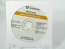 Gateway M255 seies Application & Drivers Disc picture