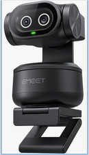 EMEET PIXY PTZ Dual-Camera 4K Webcam, Gesture Control, Built-In Mic, Black picture
