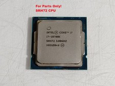 Intel Core i7-10700K 3.80 GHz LGA 1200 Desktop CPU Processor SRH72 For Parts picture