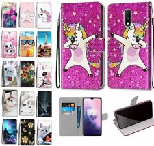 Unicorn Cat Flower Wallet Cover Case For Honor 90 Magic 5 6 Pro X8 X7 X6 X9A  X5 picture