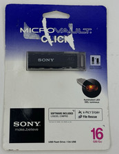Sony Micro Vault Click 16GB USB Flash Drive USM16GL Illuminated LED New Sealed picture