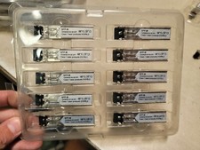 LOT OF 10 Antaira 1 Gigabit Fiber SFP Transceiver, Multi Mode 550M / LC / 850nm picture