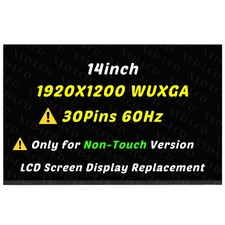 New 14in 30Pins LCD Screen Panel for Lenovo ThinkPad T14 Gen 3 Type 21CF004NGE picture