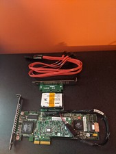 AMCC 9650SE-4LPML 700-3260-10D RAID PCIE Controller Card With cable and battery picture