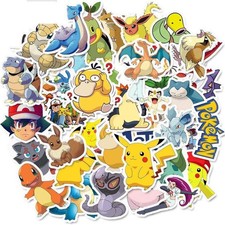 Cute Cartoon Animal Stickers - 50PCS Waterproof Decorative Yellow picture