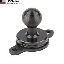 Bulletpoint Metal 2-Hole AMPS Base Mount with 20mm (0.787 2-Hole, Black picture