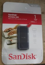 SanDisk Portable SSD 1 TB 800 MB/s  High Capacity Storage NEW picture