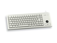 Cherry Slim Line Compact Keyboard G84-4400 Laser Keyboard 84 G84-4400LPBDE-0 picture