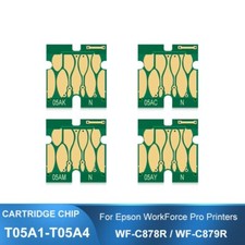 4PC T05A1 - T05A4  for Pro WF-C878R WF-C879R Compatible Ink Cartridge Chip picture