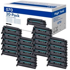20 Pack 070 Toner Cartridge for Canon imageCLASS MF465 MF462 LBP247 LBP240 MF460 picture