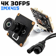 4K 30FPS POE IP Camera 8MP Webcam Board IMX415 CMOS With No Distortion Lens Supp picture