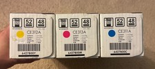 HP 126A Tri-Pack Color Printer Cartridges Cyan Yellow Magenta Laserjet Pro Set 3 picture