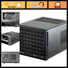 Ultra Compact Mini-ITX Computer Case, Mesh Front Panel, Black, Small Form Factor picture