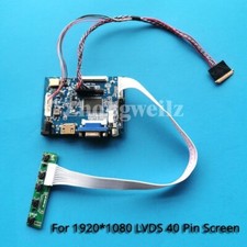 For B156HTN01.1/1.0 40-Pin LVDS 1920x1080 Panel HDMI+VGA+AV Controller Board Kit picture