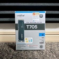 Crucial T705 2TB PCIe Gen5 NVMe M.2 SSD High-Speed Gaming & Creative picture