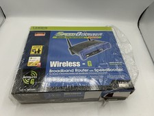 RESET OPEN BOX Linksys Wireless-G Broadband Router 2.4 GHz 4-Port Model WRT54G picture